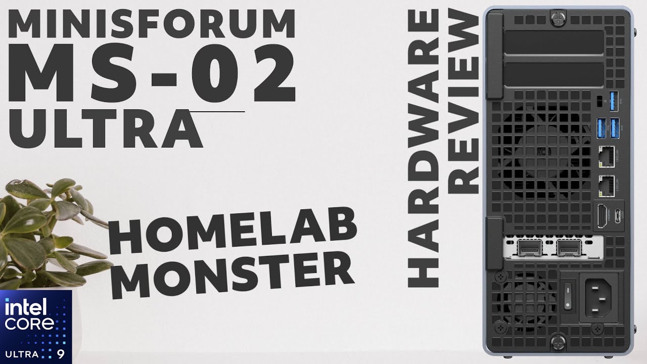 Minisforum MS-02 Ultra Intel 9 285HX - Das neue Homelab Monster - Hardware Review