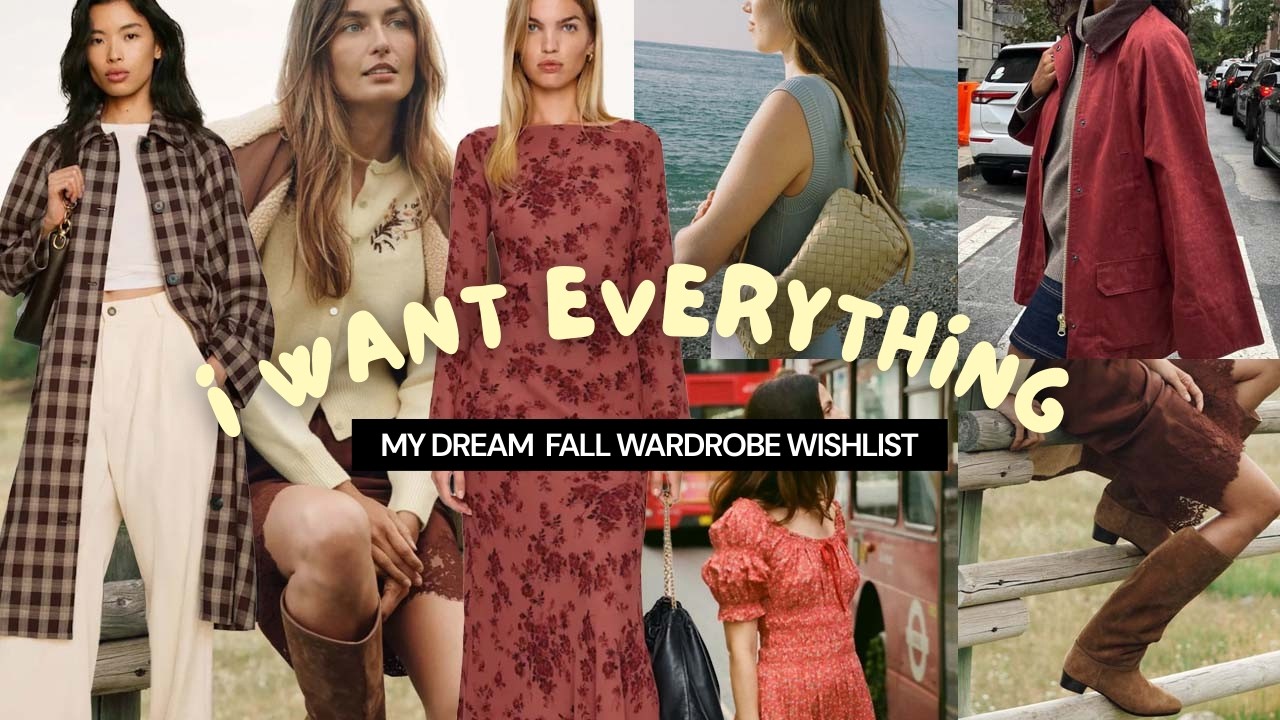 Dream Fall Fashion Wishlist 🍂 Autumn Style 2025 ft Sezane, Doen, Reformation, Madewell, Staud & more