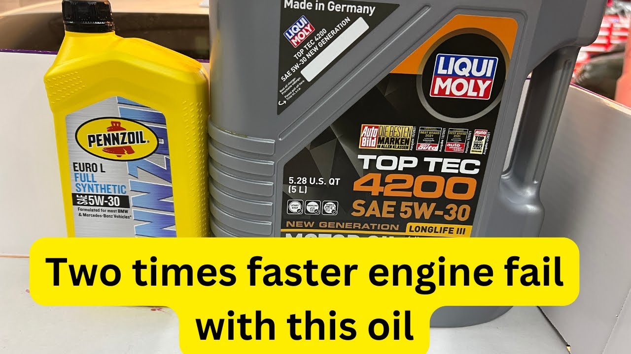 Pennzoil vs Liqui Moly, this oil is crushing protecting engine components against wear.