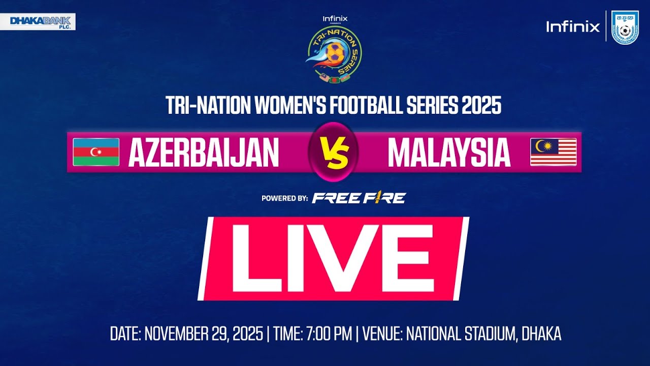 LIVE || 🇦🇿 Azerbaijan vs Malaysia 🇲🇾 || Infinix Presents Tri-Nation Series 2025