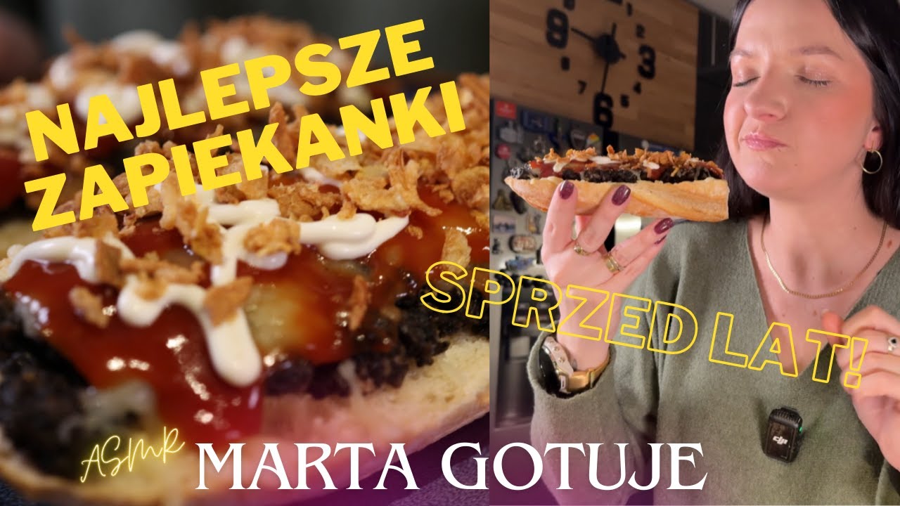 MARTA GOTUJE 🍴 Zapiekanki z Dzieciństwa 🤩 ASMR Po Polsku 4k 🇵🇱