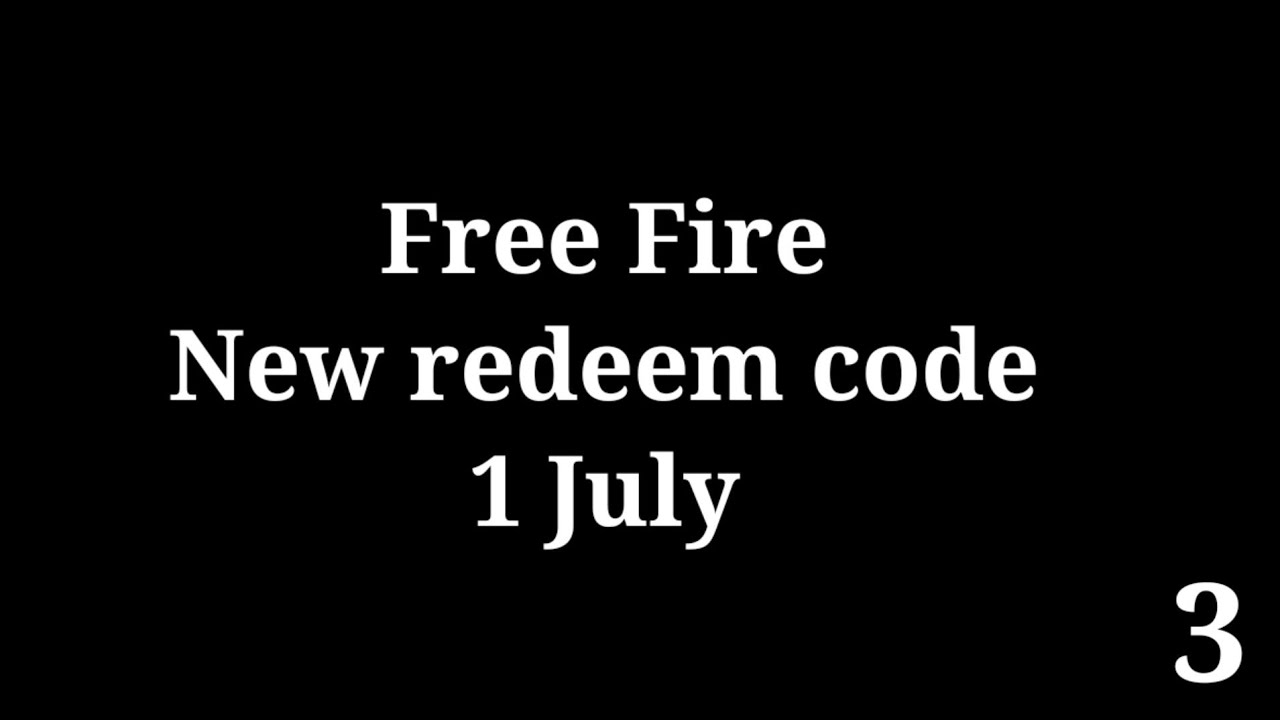 free fire redeem code today 1 July 2023 redeem code free fire | ff code today 1 July || part - 3
