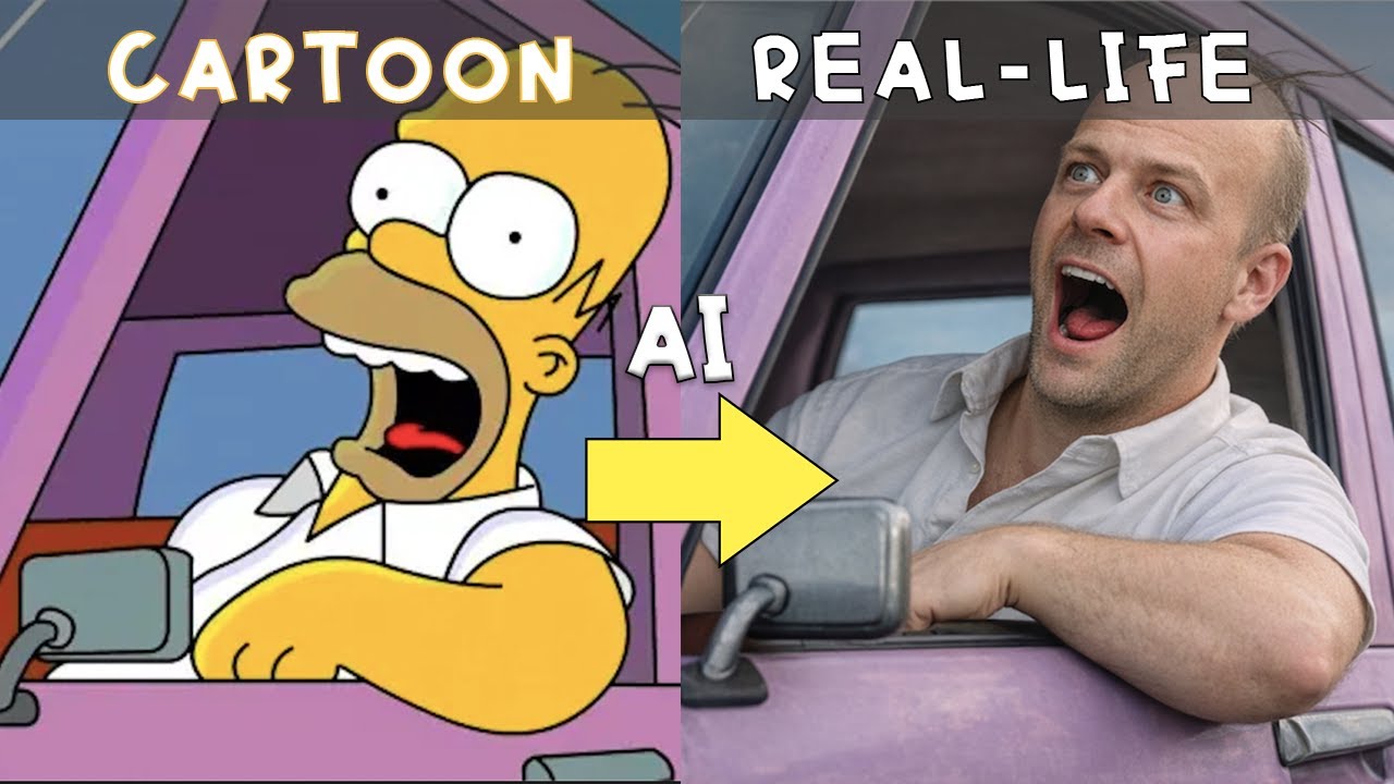 What If The SIMPSONS Were REAL PEOPLE? AI Edition