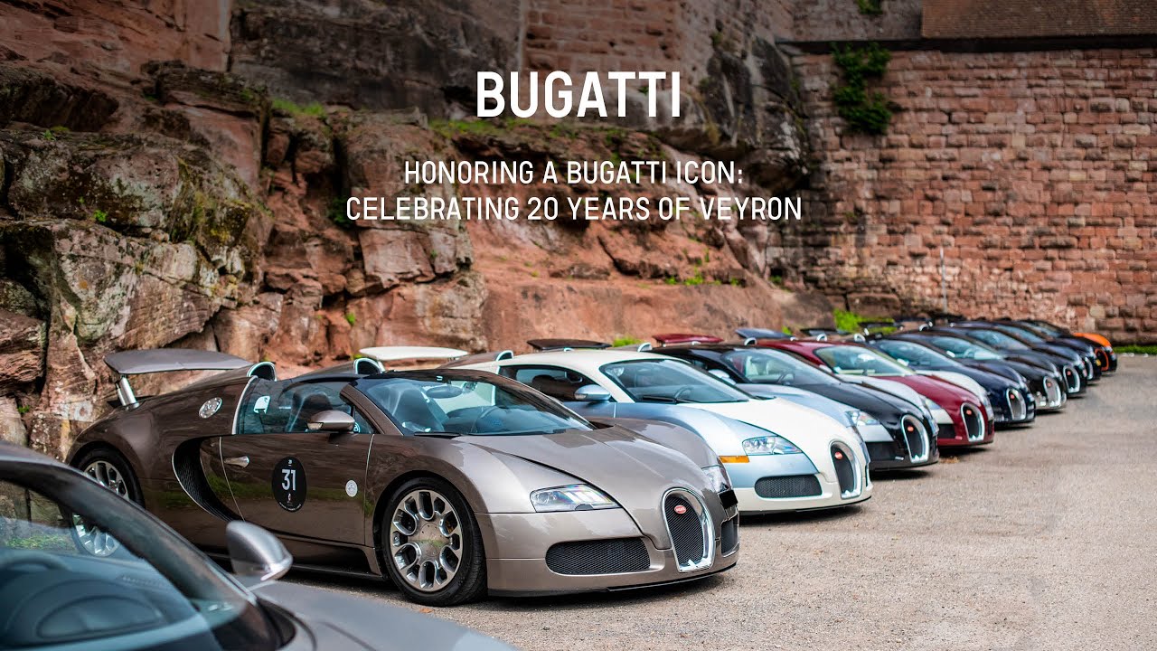 Honoring a BUGATTI icon &mdash; Celebrating 20 years of VEYRON