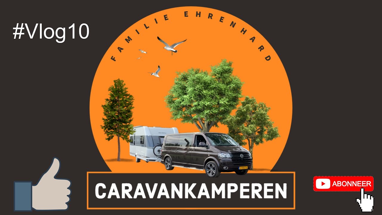 #vlog10  CaravanKamperen - Onderweg en een kijkje op Camping 't Hemelke in Hulsberg