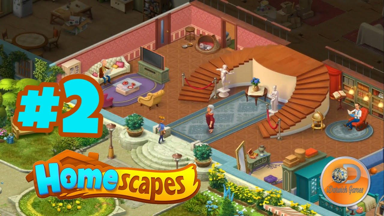 Homescapes | Walkthrough Part 2 | Gameplay (iOS & Android)