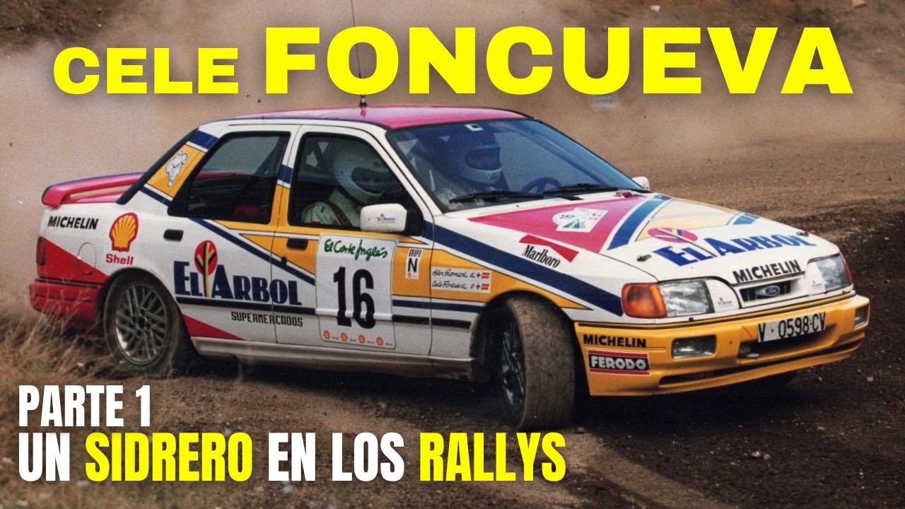 CELE FONCUEVA, un SIDRERO ASTURIANO en los RALLYES, PARTE 1