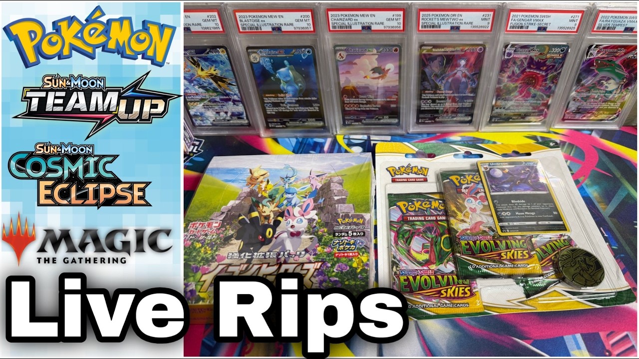 Pokémon LIVE OPENINGS - Epic Pulls & Battles 🔴 | TCG STORE