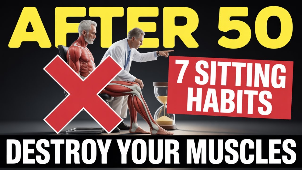 STOP These 7 Sitting Habits That Shrink Muscles After 50