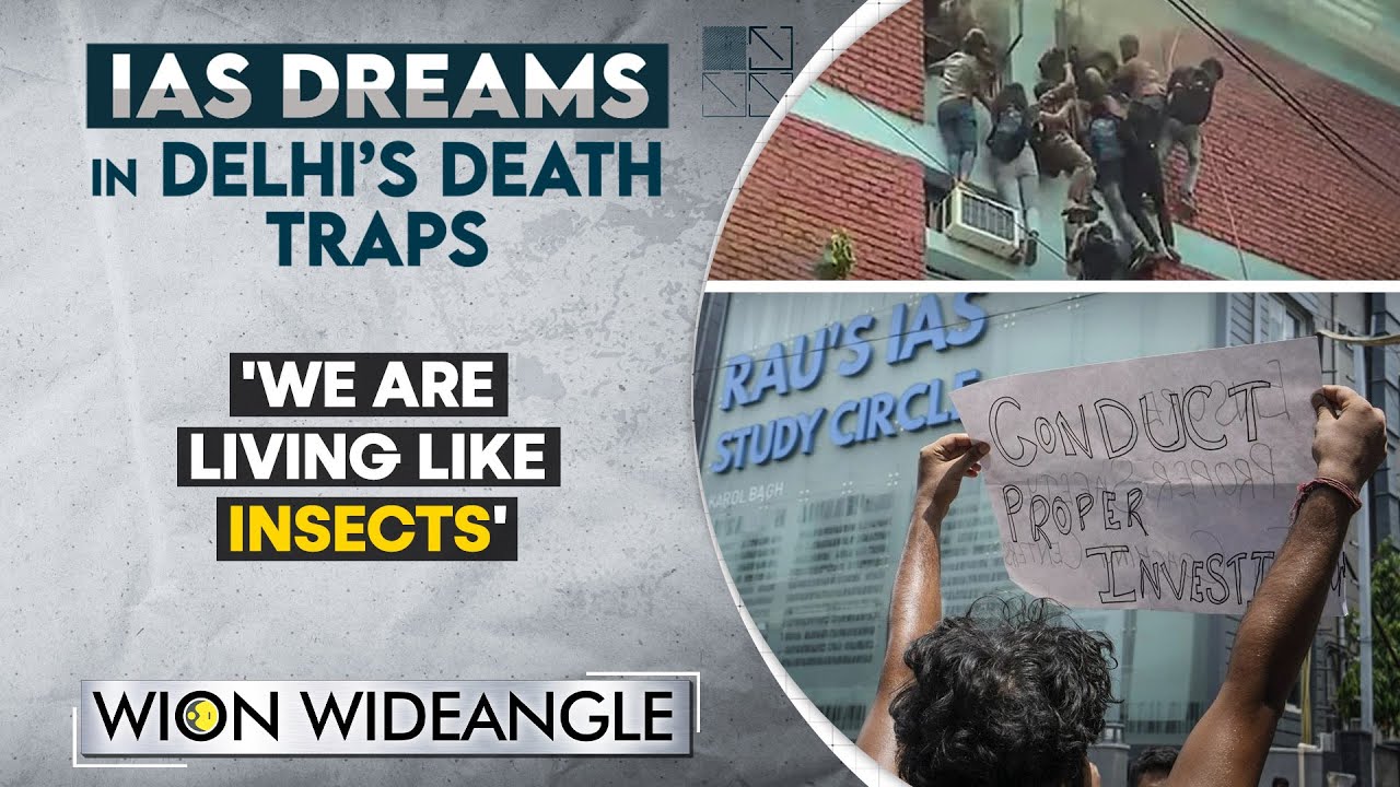 Deadly coaching centres | IAS dreams in Delhi's death traps | WION Wideangle
