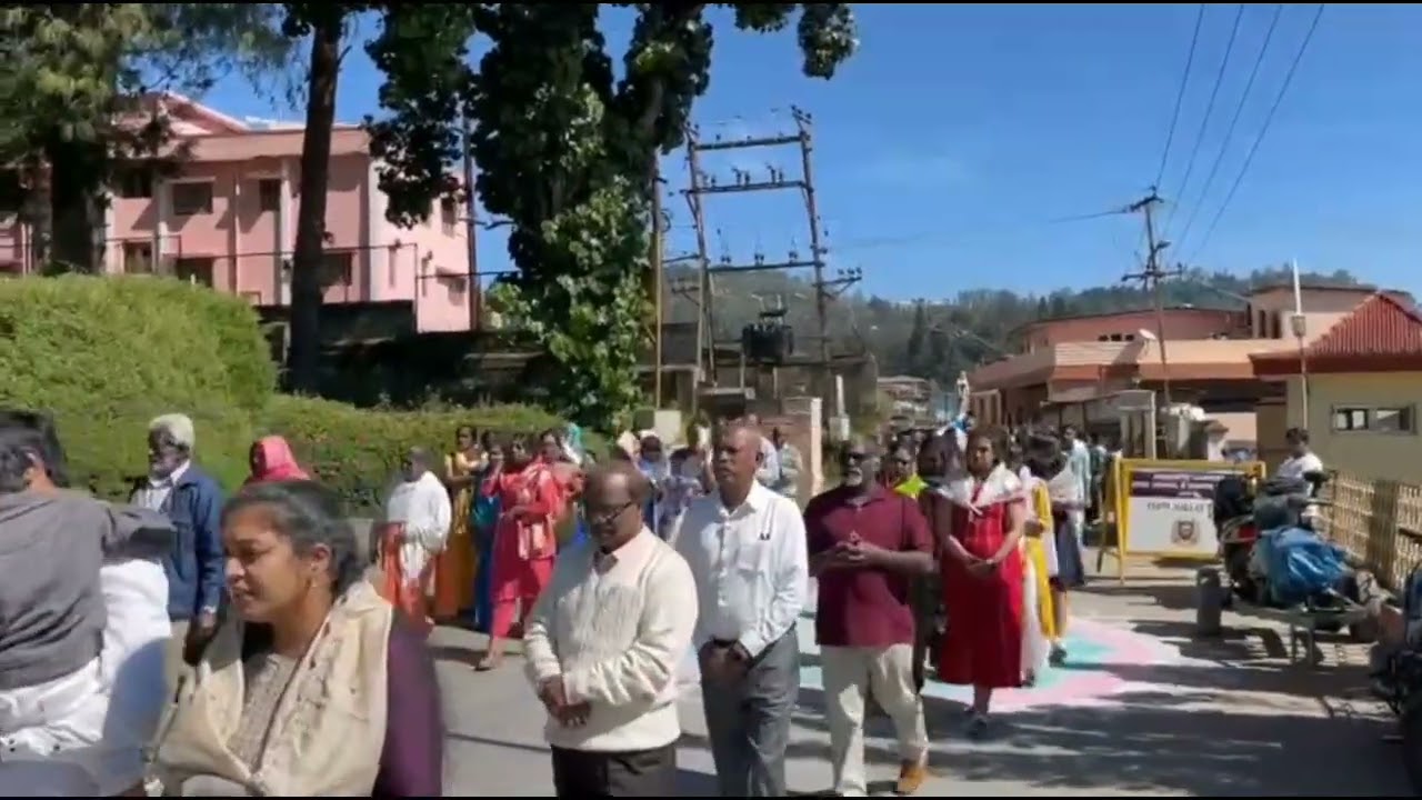 புனித லூர்து அன்னை விழா பவனி