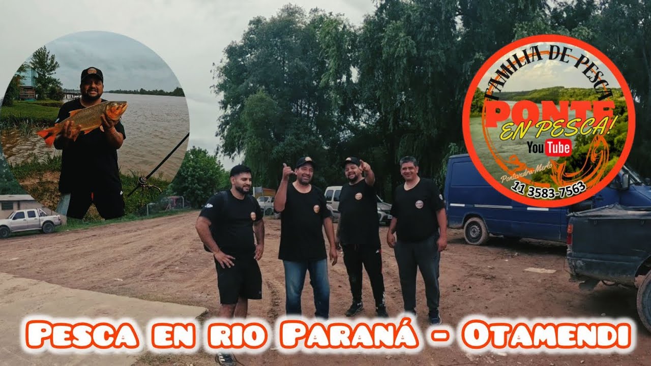 PESCA EN OTAMENDI, RIO PARANÁ.