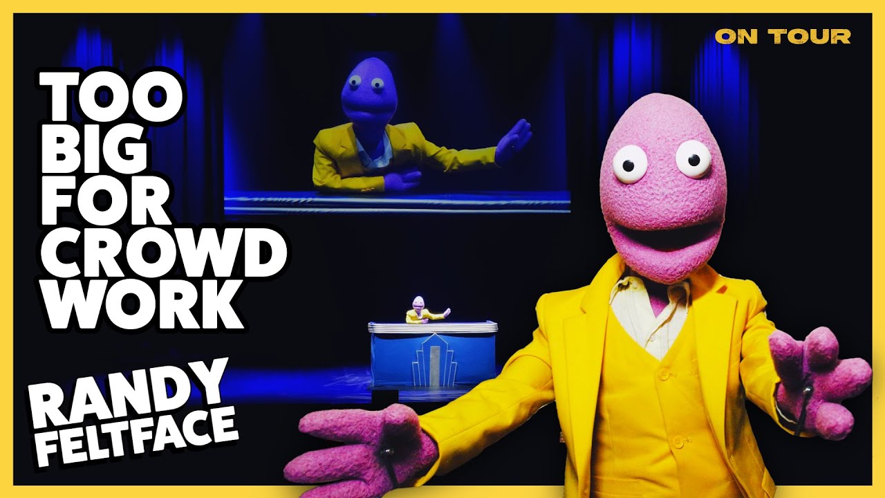 When the Room is Too Big For Crowd Work | Randy Feltface Comedy