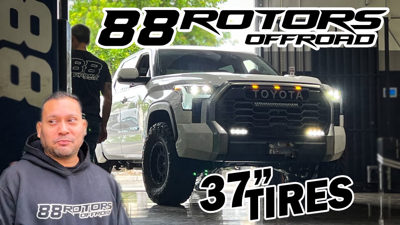 2023 Toyota Tundra CHOPPED for 37” Tires