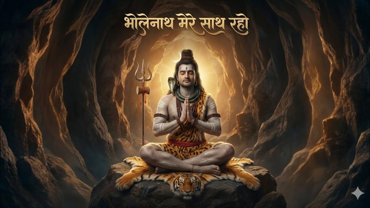 Bholenath Mere Saath Raho 🙏 | Emotional Shiv Bhajan | Peaceful Meditation Song