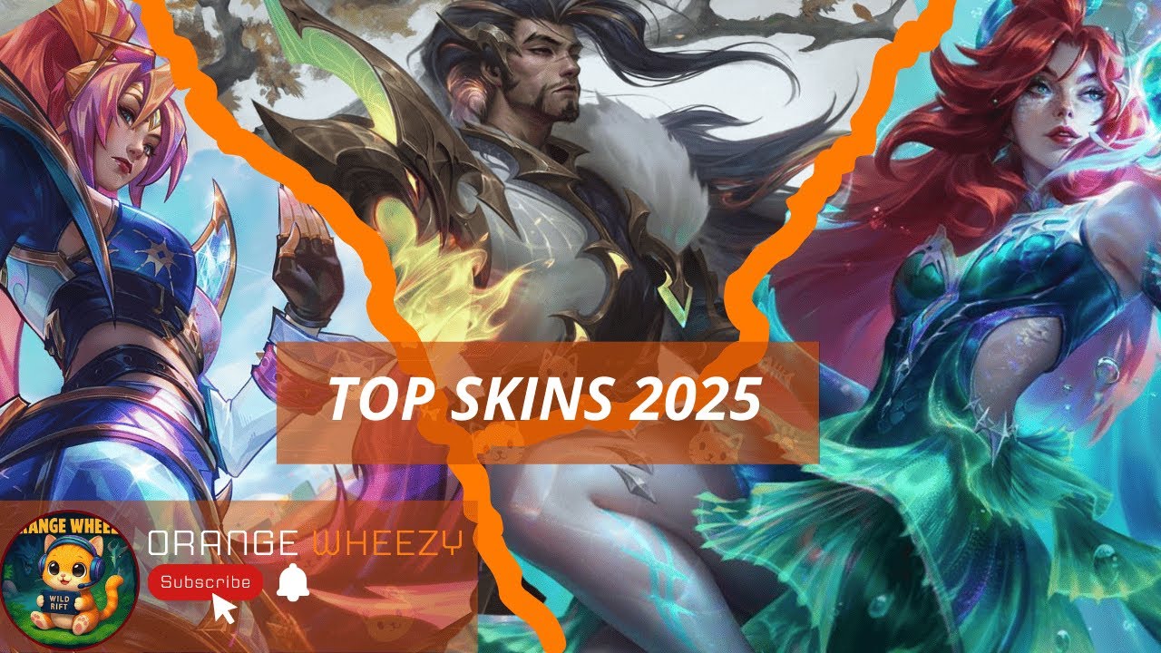 👉 TOP 10 SKINS MÁS GOD DE WILD RIFT (2025)