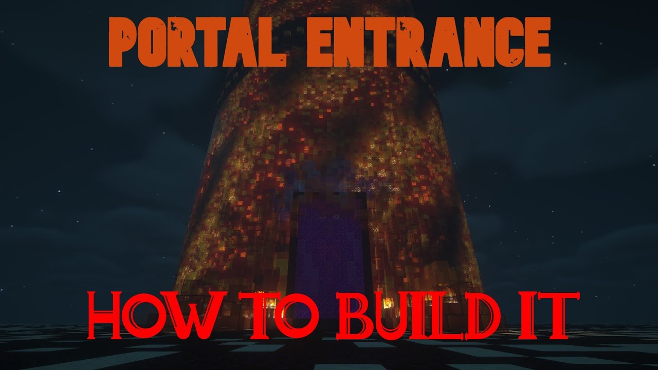how to make a portal entrance | How to prison #1