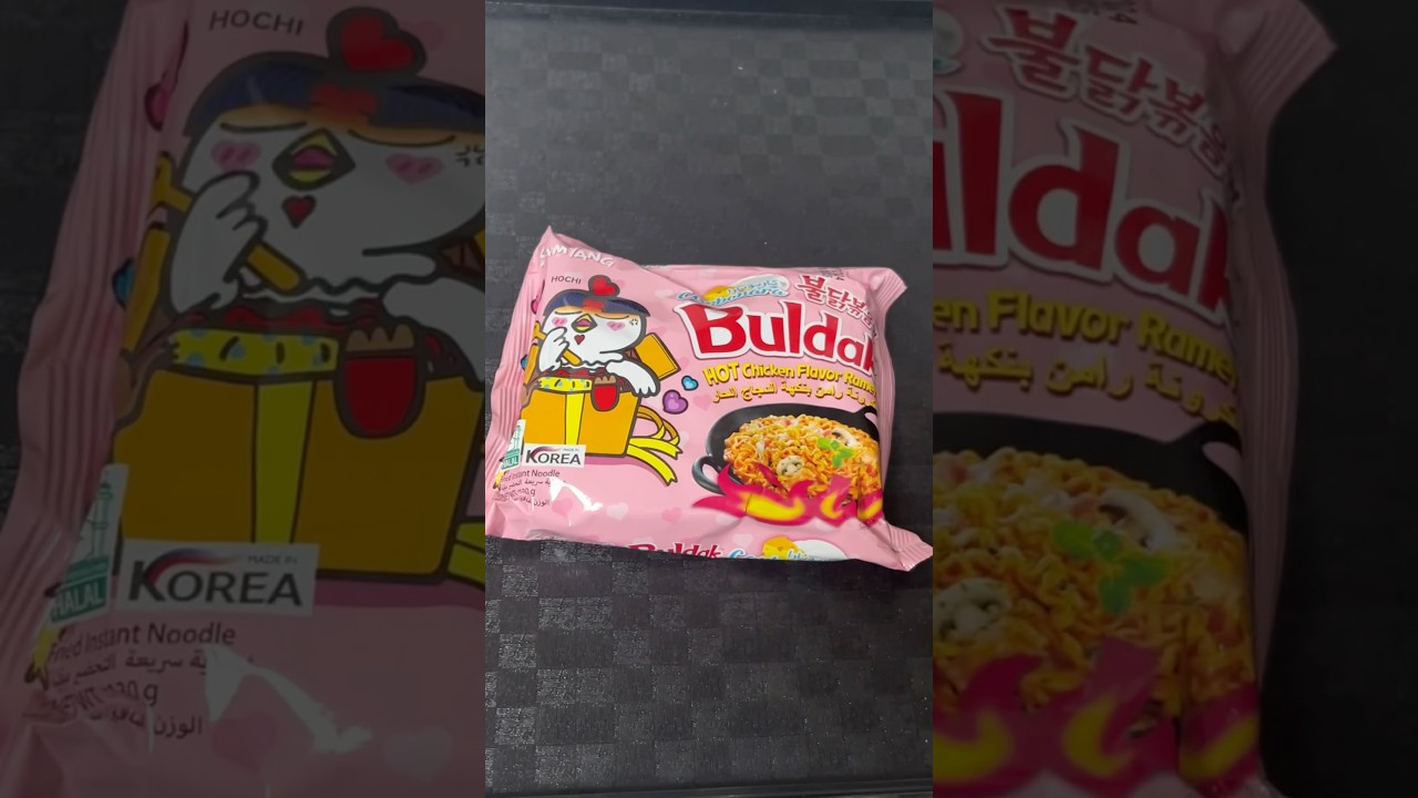Buldak carbonara - best ramen flavor 💯