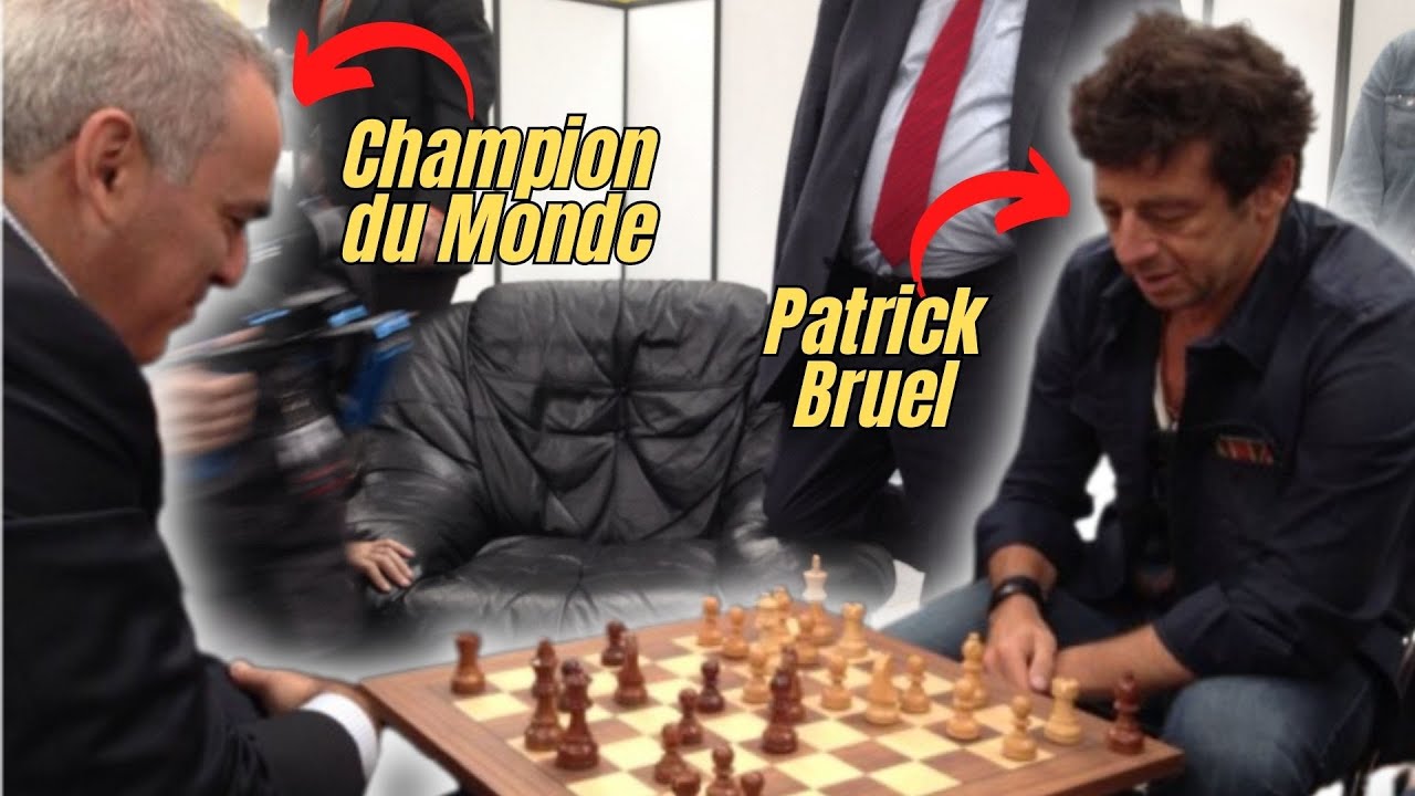 Que vaut Patrick Bruel aux échecs ?