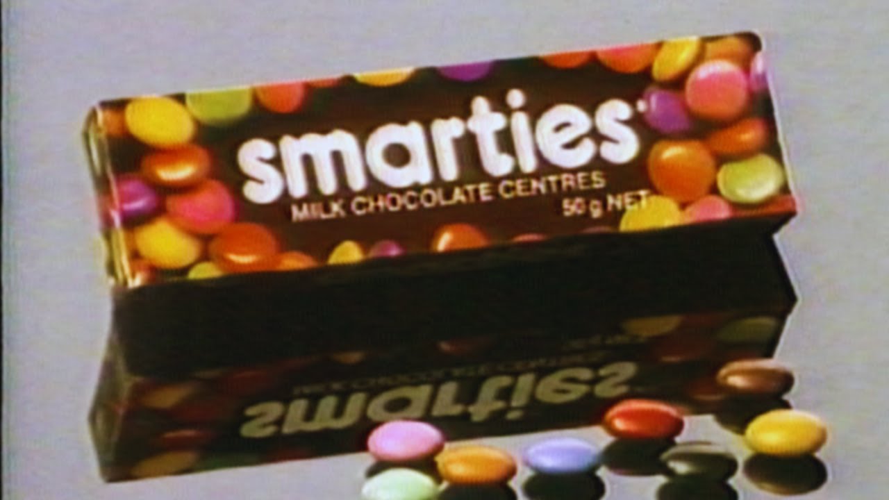 1987 Smarties Candy Advertisement