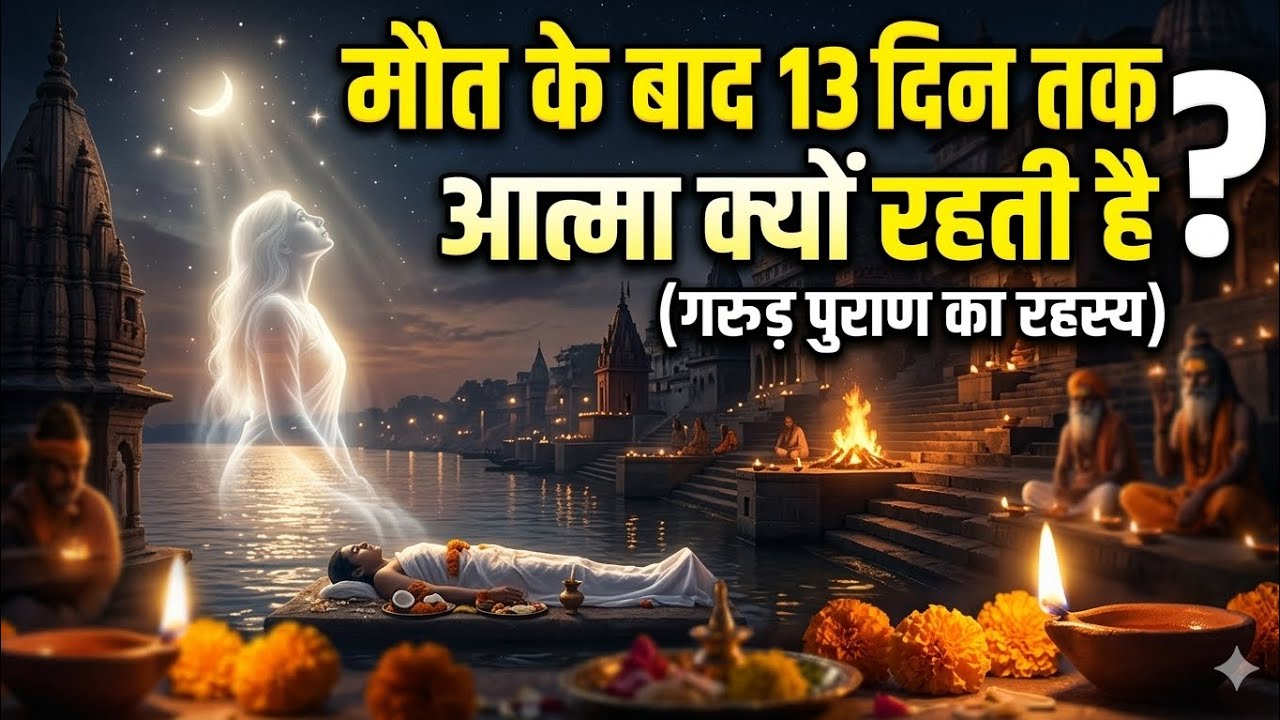 मौत के बाद 13 दिन तक आत्मा क्यों रहती है? | Garuda Purana का रहस्य