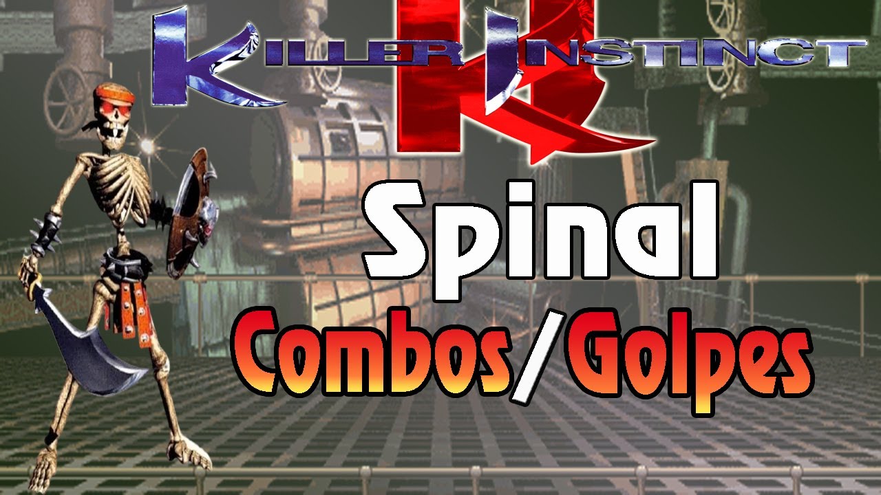 Aprenda como fazer combos e golpes do Spinal no Killer Instinct de Snes