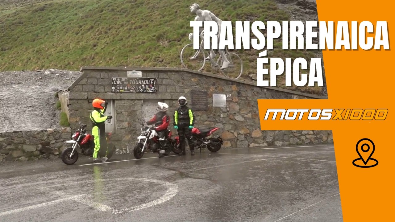 La Transpirenaica más Loca con las Benelli TNT 125 | Motosx1000