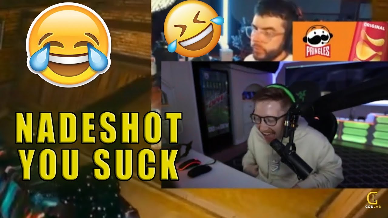 Забавная реакция OpTic Scump на гневный выпад Nadeshot после его смерти от Formal.