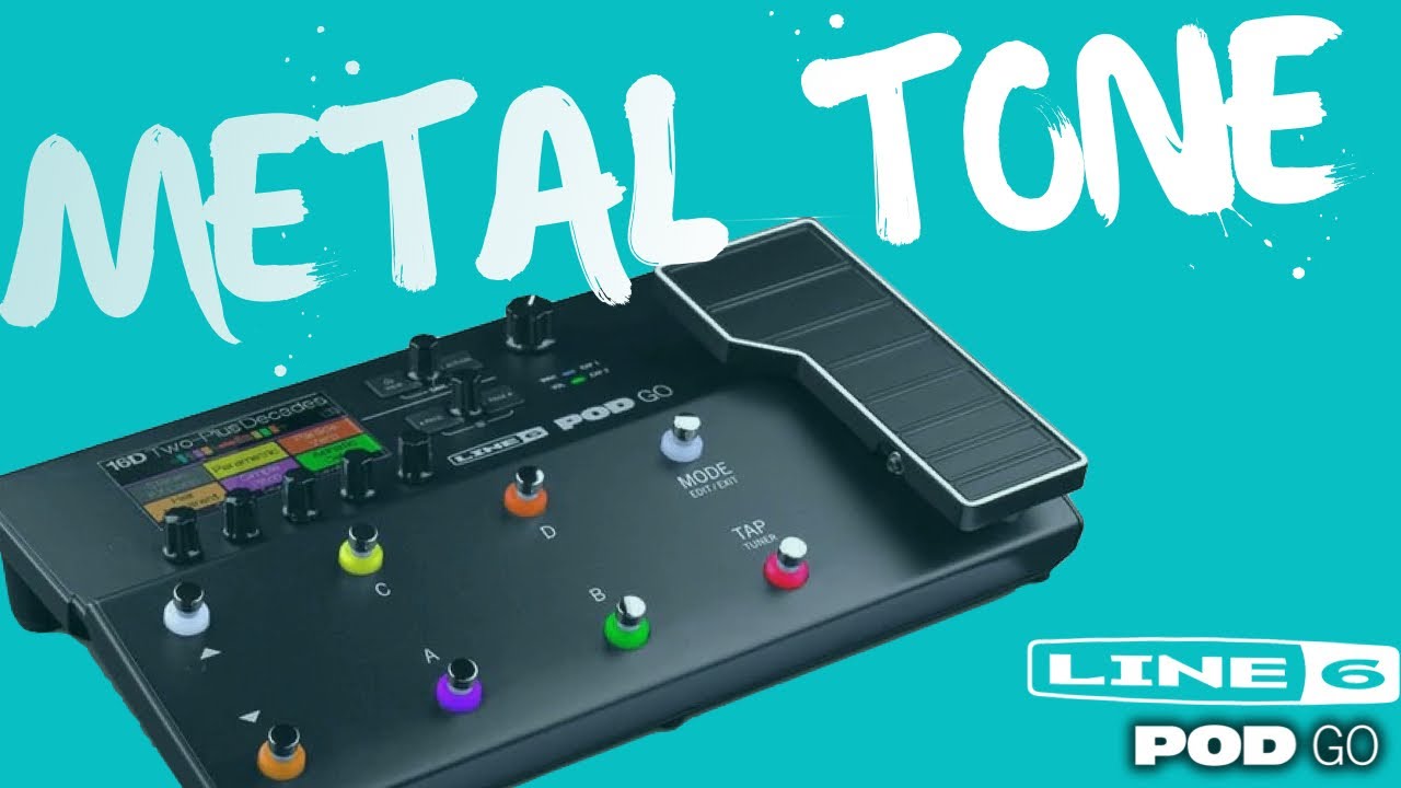Line6 Podgo — создание металлического тона.