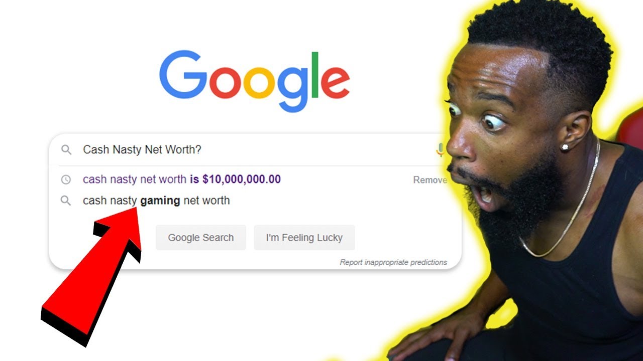 GOOGLING MYSELF & MY NET WORTH! How Much Money Do I Make From Youtube?