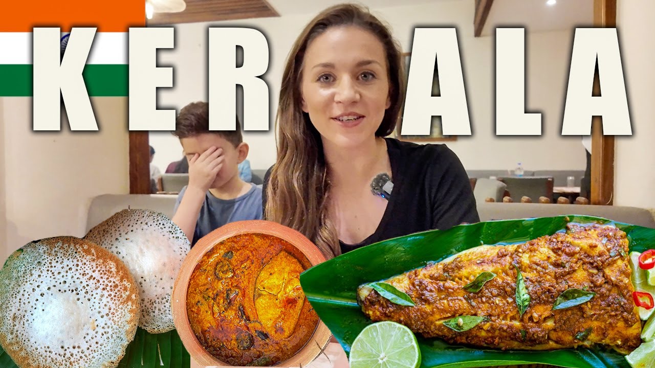 I can't BELIEVE they eat THIS in KERALA, INDIA | SOUTH INDIAN FOOD