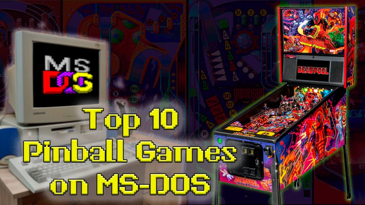 10 лучших игр в пинбол для MS-DOS | Классические игры в пинбол для Dos, отсортированные по качеству