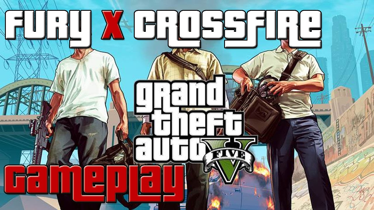 GTAV Maxed out 8xAA R9 Fury X Crossfire