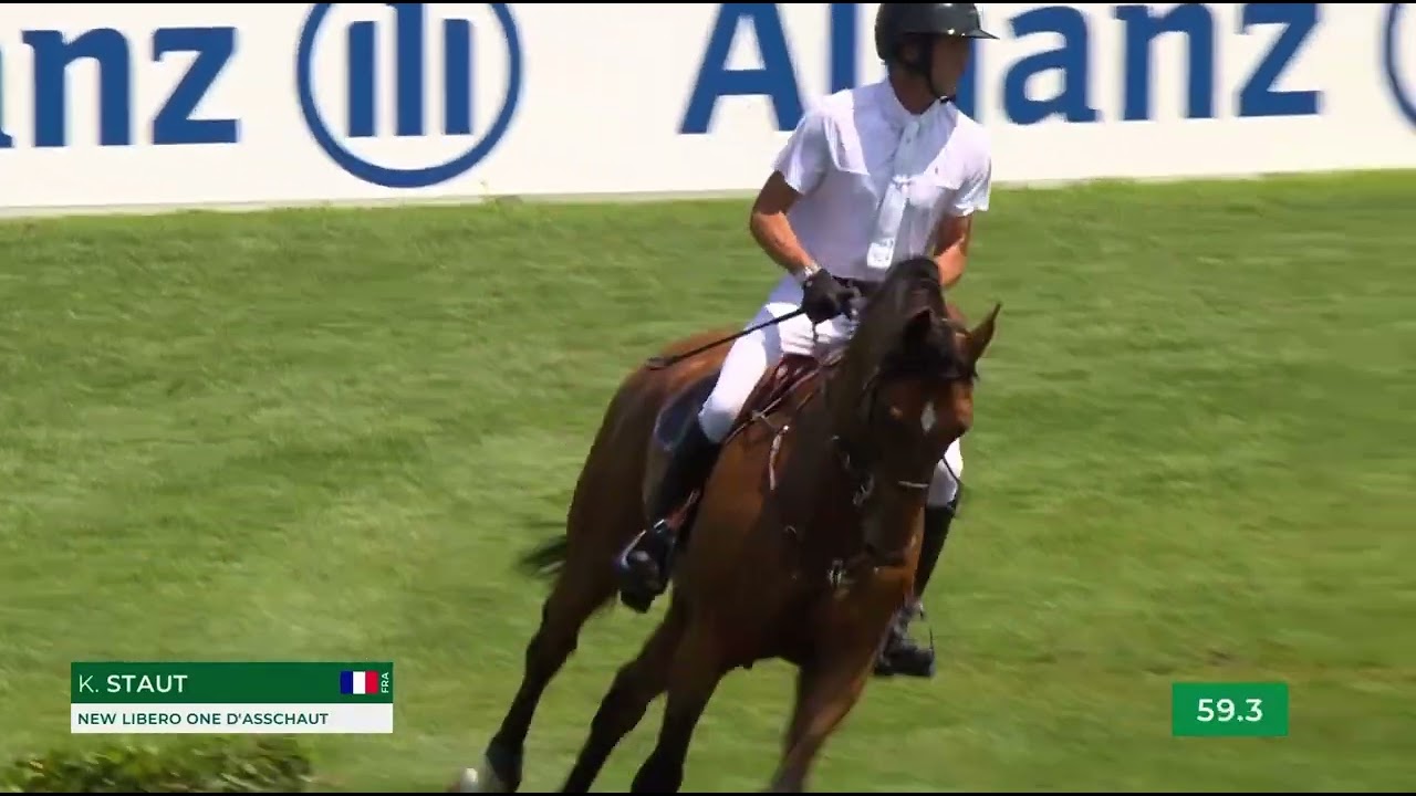 CHIO Aachen - Kevin Staut & New Libero One d'Asschaut - 1.45m au chronomètre - 2025