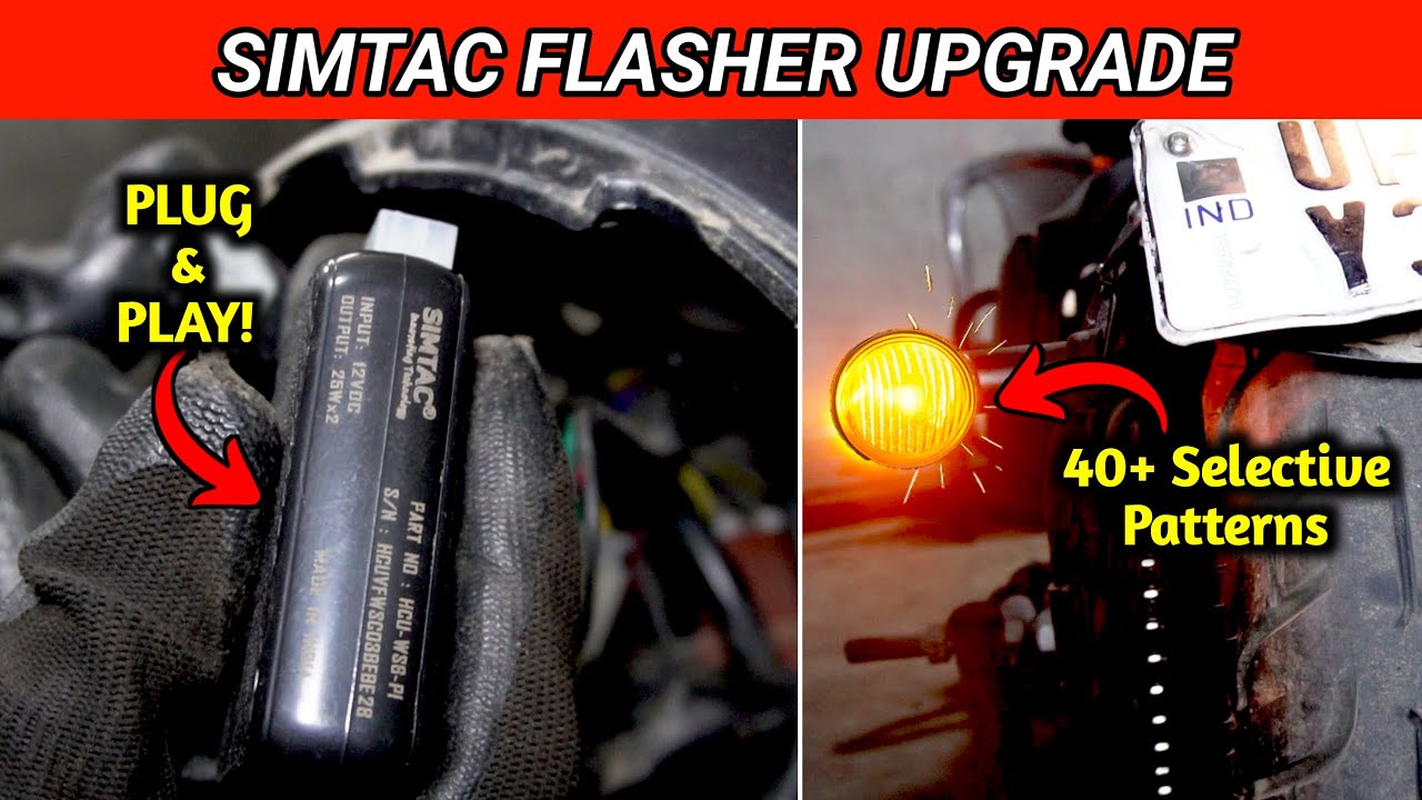 Installing SIMTAC Flasher in JAWA Motorcycle | Best Blinker Upgrade | Plug & Play Indicator Mod