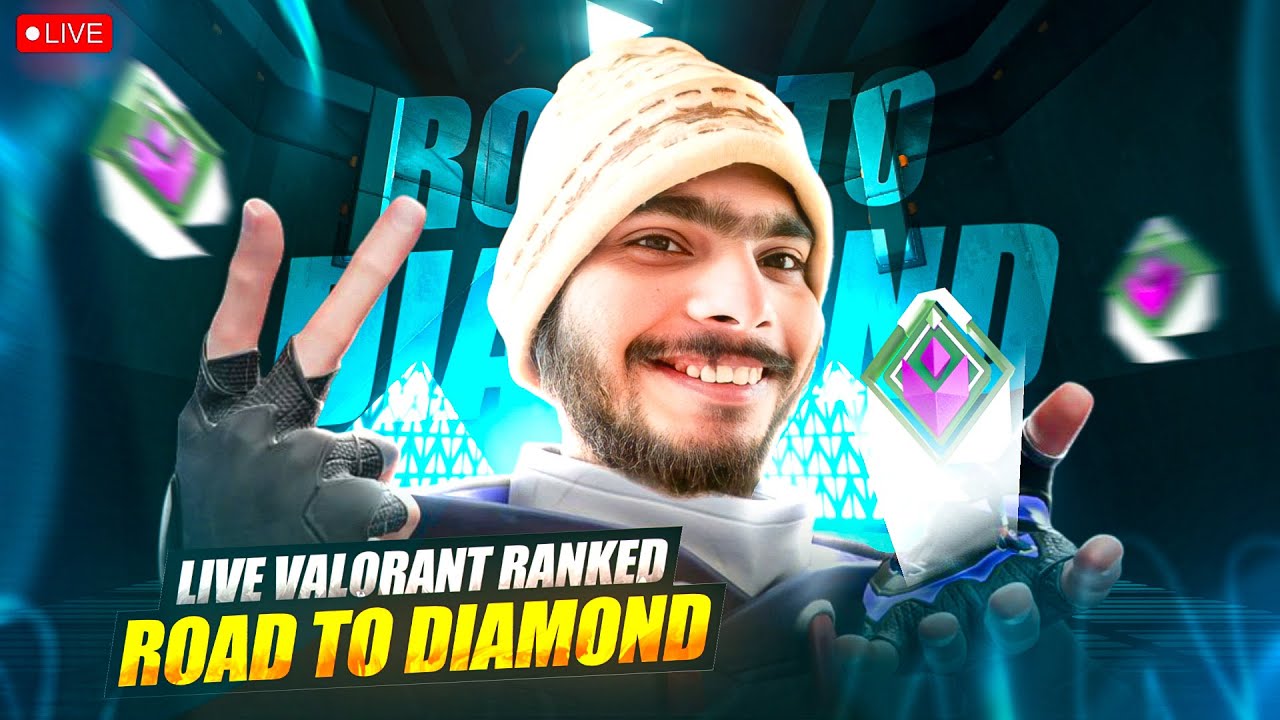 ROAD TO DIAMOND 🔥 | Valorant Ranked Live (Serious Grind)