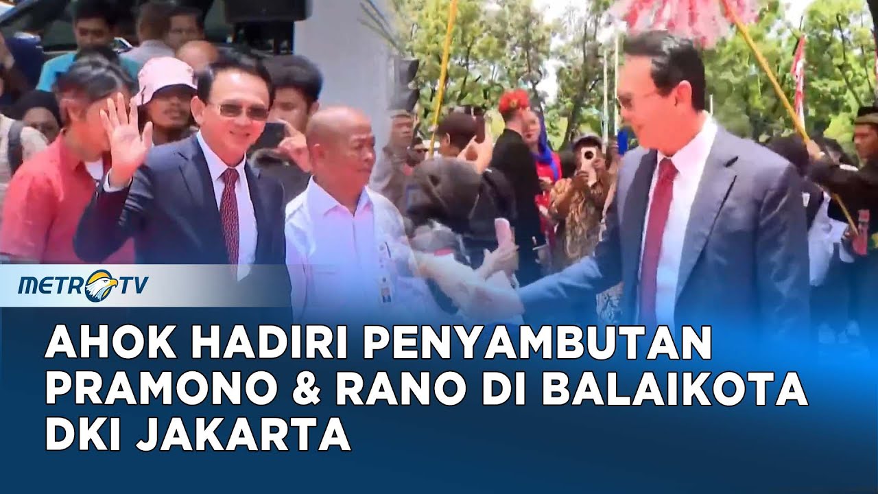 Ahok Hadiri Acara Sambutan Gubernur dan Wakil Gubernur DKI Jakarta 2025