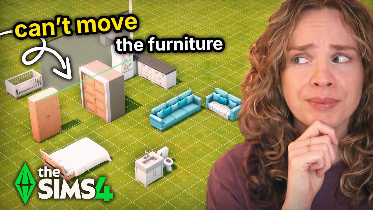 Смогу ли я построить дом в The Sims 4, не двигая мебель?