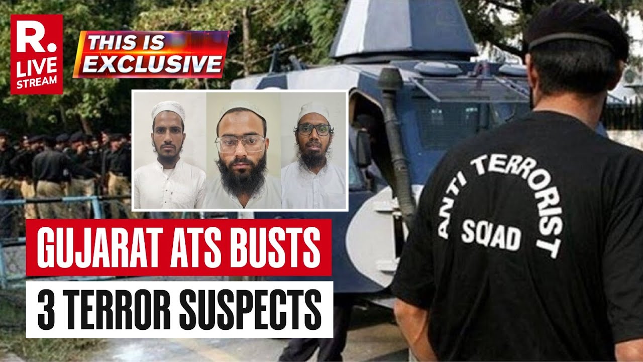 This Is Exclusive LIVE: Gujarat ATS Arrests Terror Suspects; ISIS Module Busted