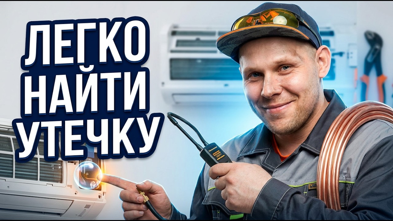 Как найти утечку фреона. Вакуумирование или Опрессовка