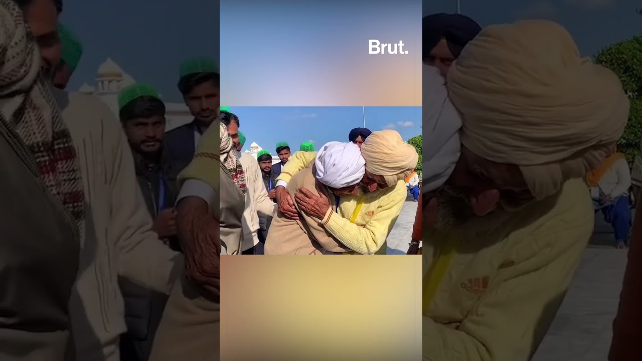 The Incredible Moment Two Brothers Separated By Partition Were Reunited