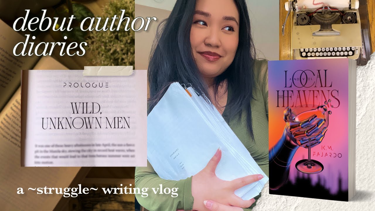 writing vlog but i’m just trying not to crash out ♡ fantasy WIP progress, new café, debut stress