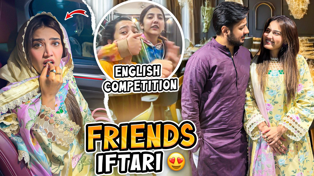 AREEB K BACHPAN K DOST KI TARAF SY IFTARI😍 | Gari Main Roza Kholna Para 😱 | Iftari Main Sushi Khai 😂