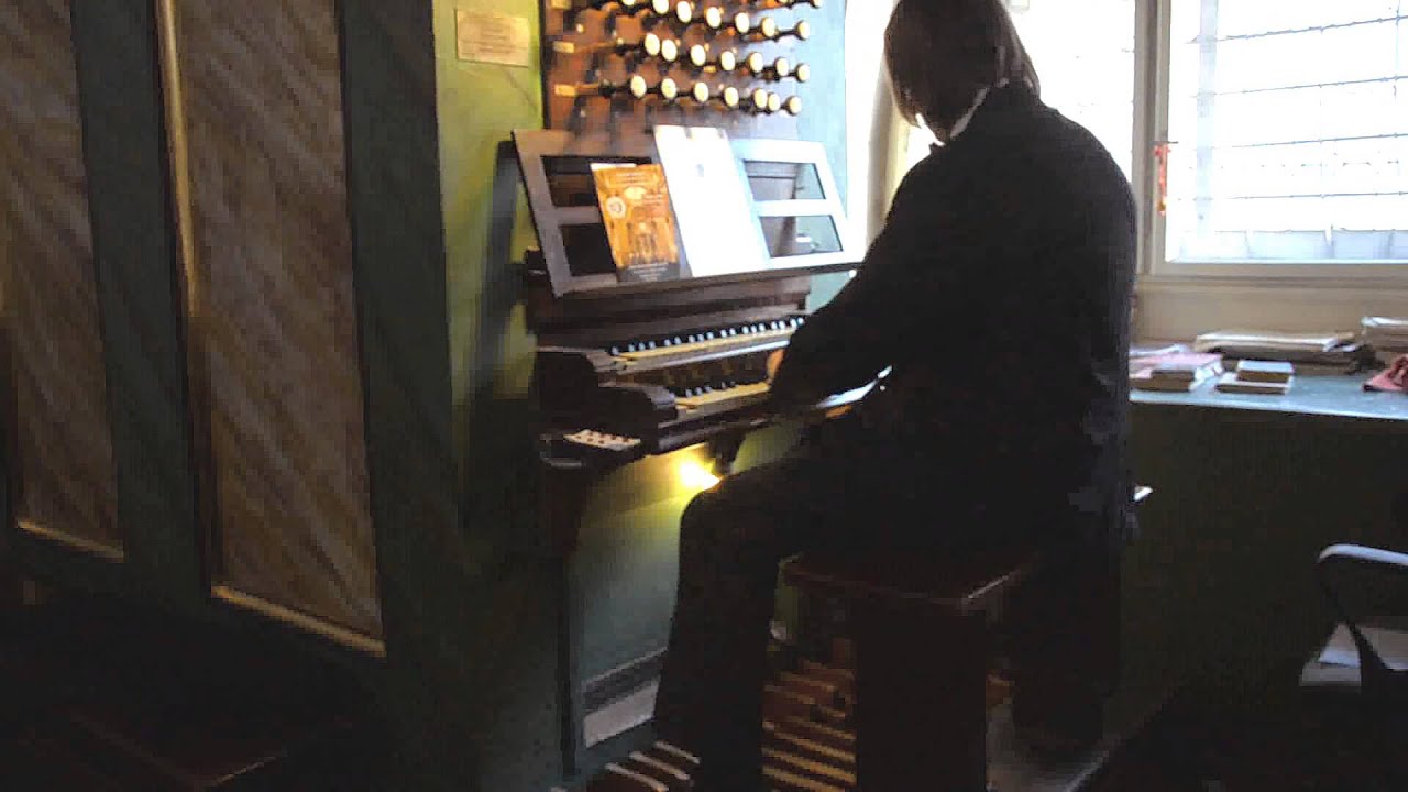 Tomasz Orlow - koncert improwizacji organowej w kościele św. Anny w Krakowie cz. 1
