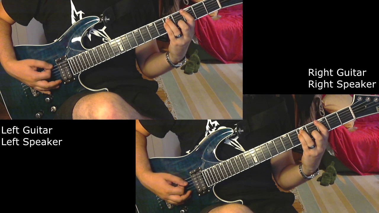 Cradle of Filth - Her ghost in the fog- guitar cover