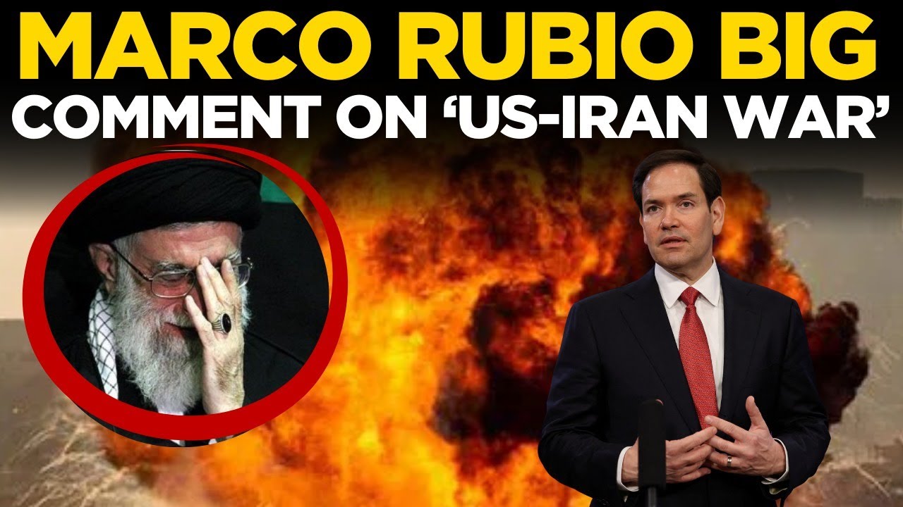Marco Rubio LIVE | Rubio Issues Stark Warning as US Signals Possible Strike on Iran | Khamenei