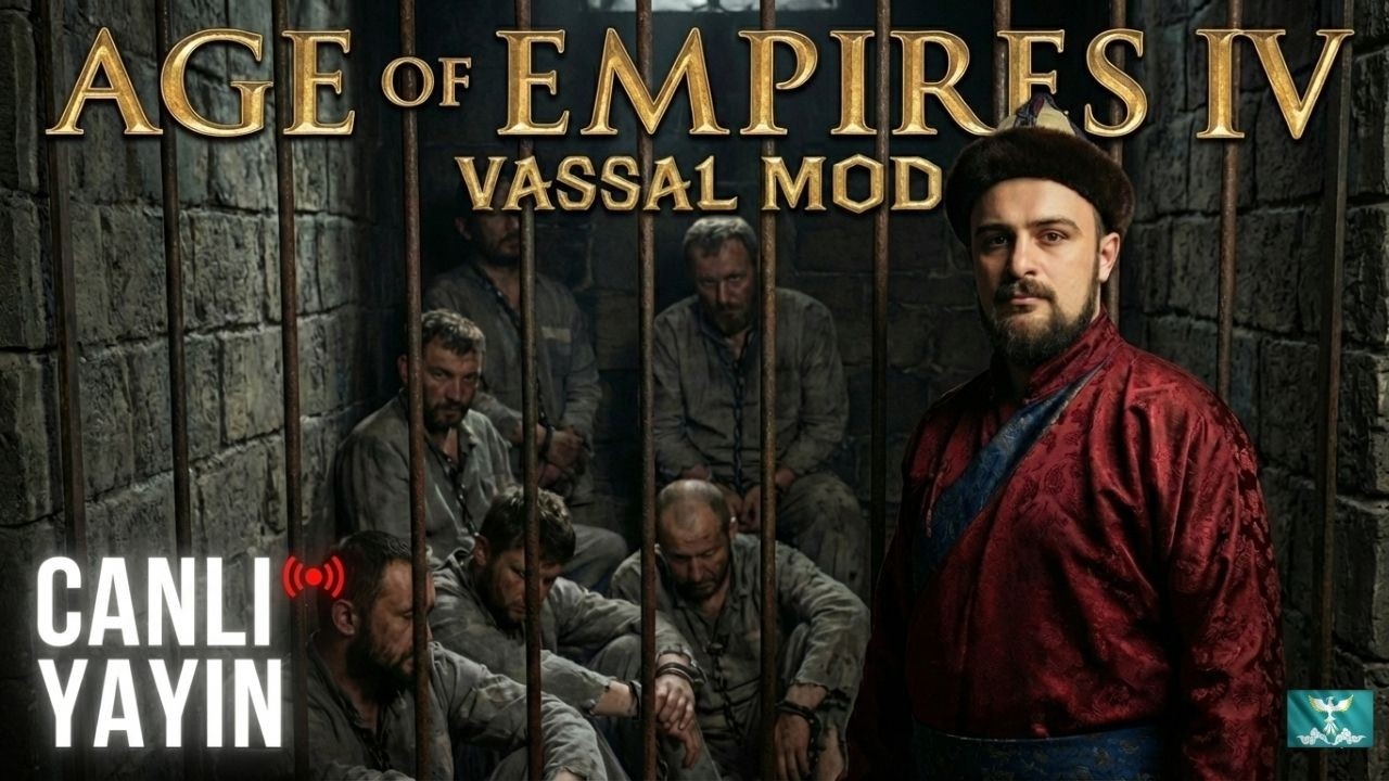 Age of Empires IV Vasal mod Sahur'a  kadar !vs !dc  solo ve takımlı maçlar seyirci ile maçlar