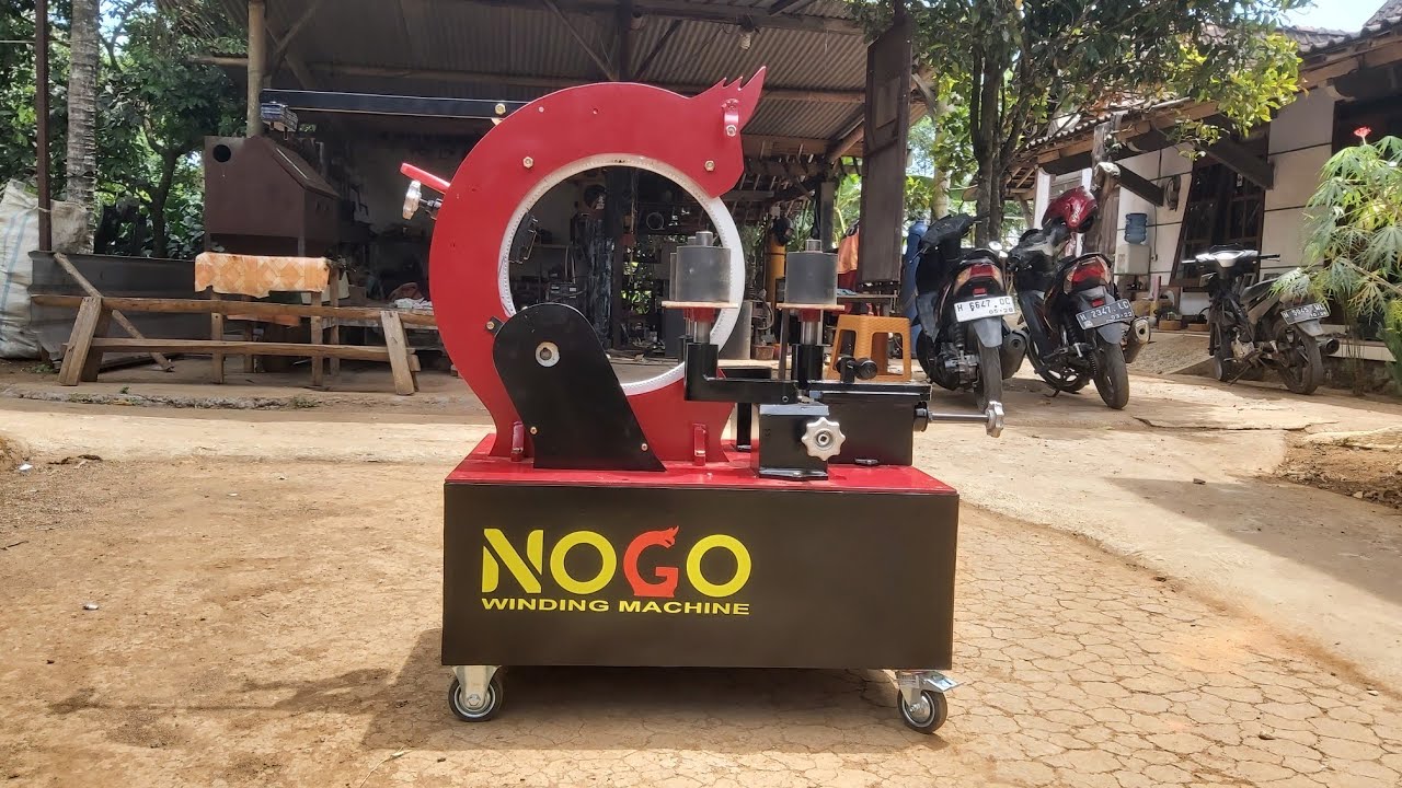 TUTORIAL PENGOPERASIAN MESIN GULUNG TRAFO TOROID / MESIN GULUNG WINDING /TRAFO TOROID