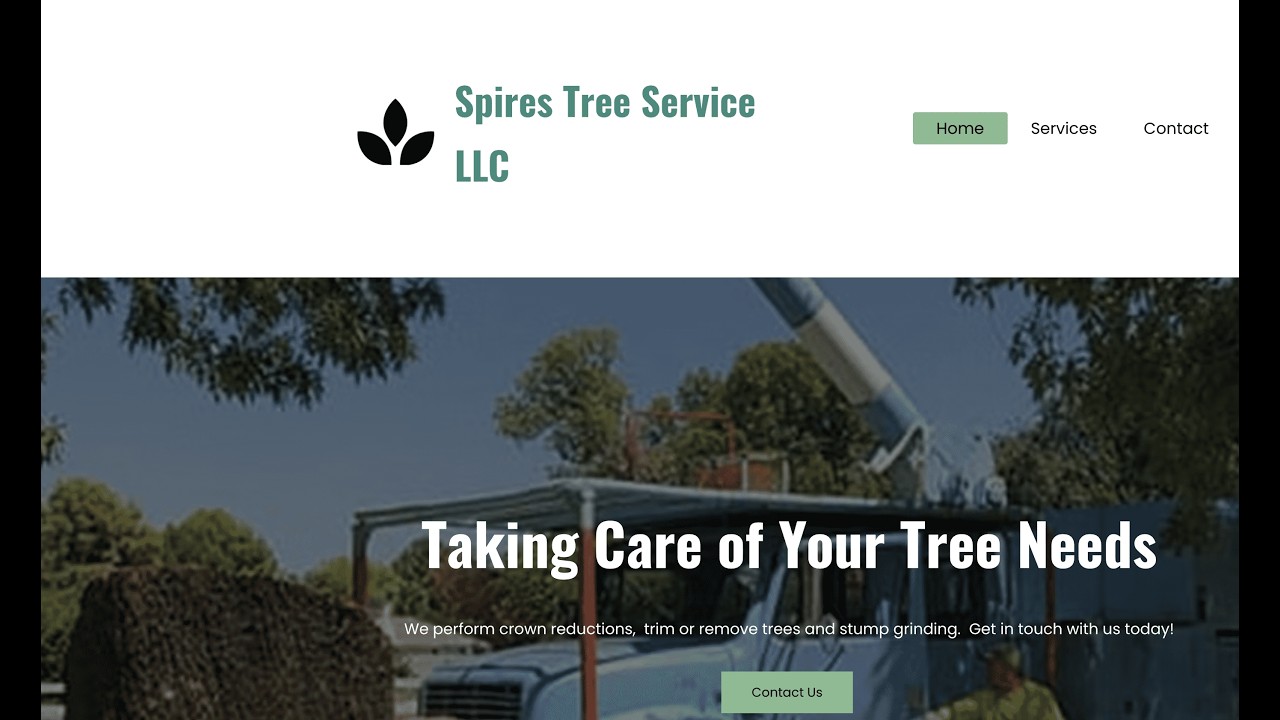 Spires Tree Service LLC - Website Review