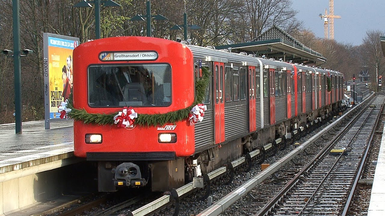 Abschied vom DT 2 bei der Hamburger Hochbahn 28.11.2015